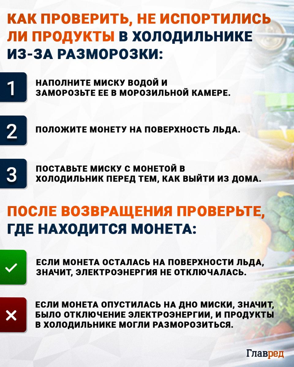 Kaip patikrinti, ar šaldytuve esantis maistas sugedo dėl atitirpinimo