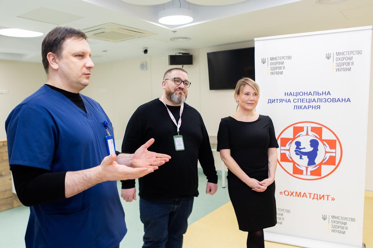 Andriy Matyukha parėmė Ochmatdetą: chirurgai gavo moderniausią 